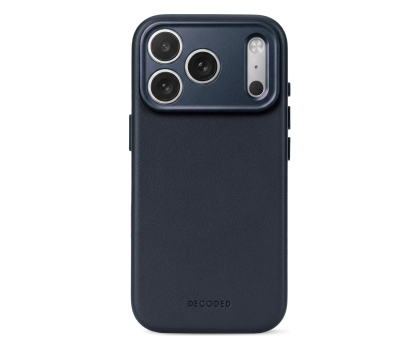Etui do telefonów Decoded Leather Backcover do iPhone 18 Pro Max MagSafe (midnight)